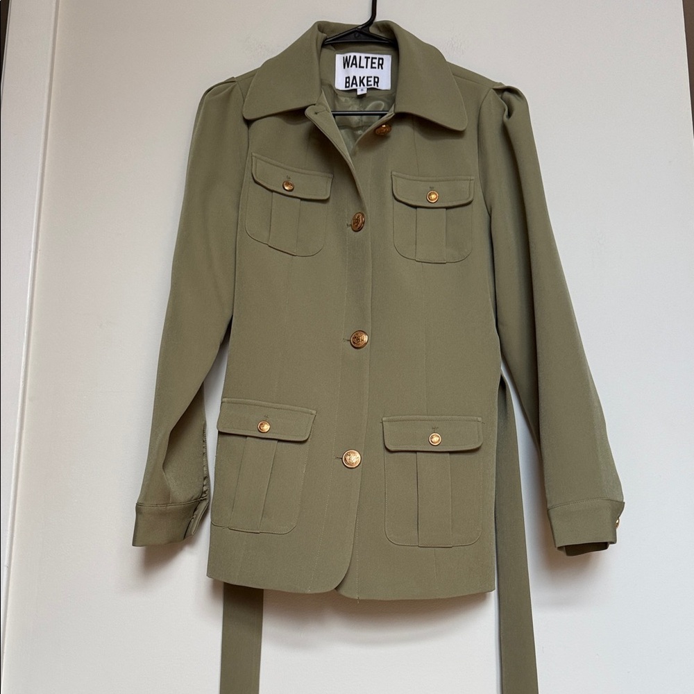 Walter Baker Khaki Utility Jacket